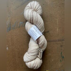 Shelridge Yarns Silk and Silver Hand-Dyed Skein